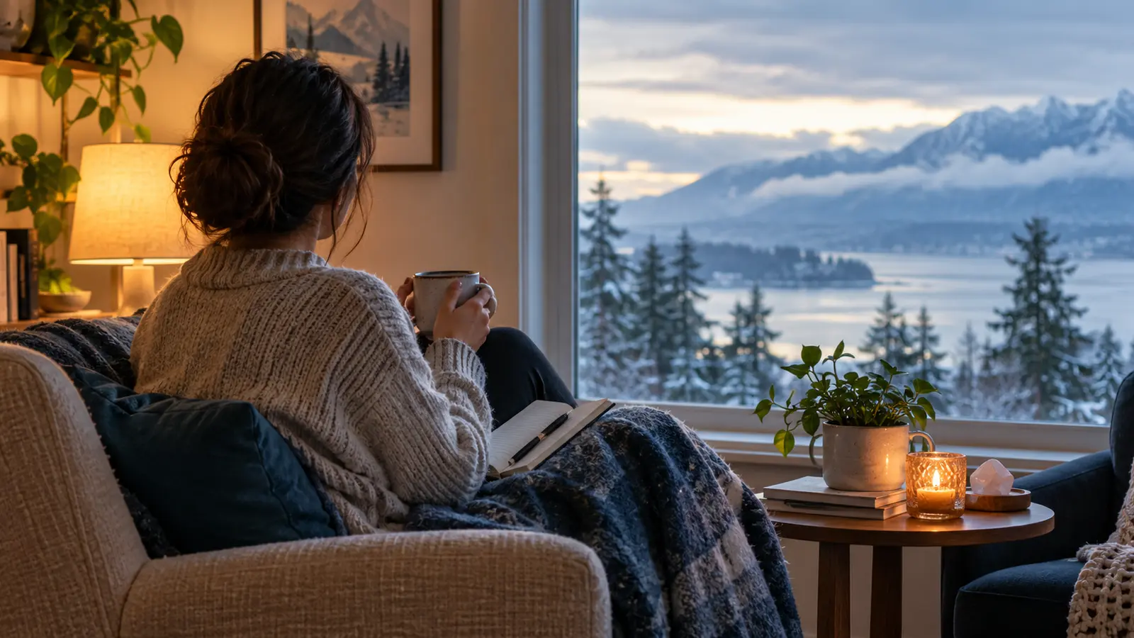 Winter therapy support for seasonal depression and low mood